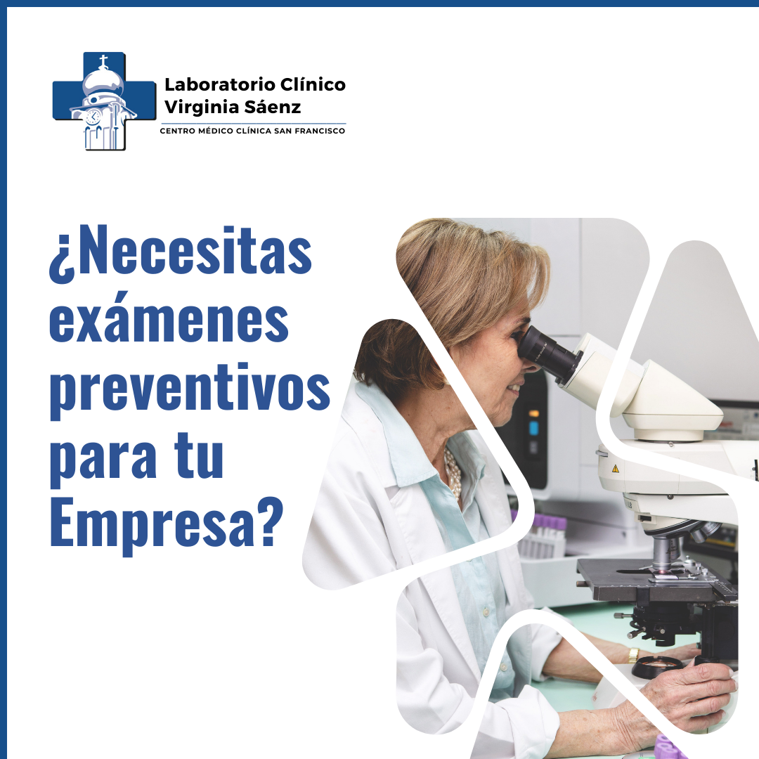 EXÁMENES PREVENTIVOS A EMPRESAS