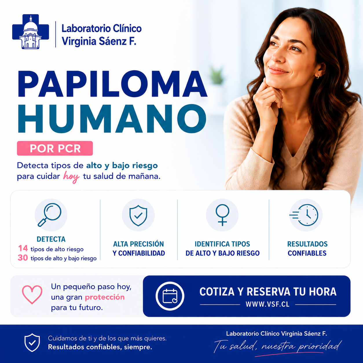 Cáncer de cuello uterino se puede detectar a tiempo